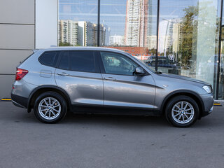 2014 BMW X3 20i xDrive II (F25), серый, 1198000 рублей, вид 4