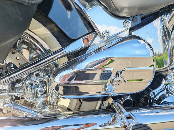 2006 Harley-Davidson Softail Deluxe, белый, 2100000 рублей - вид 15