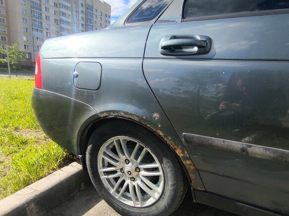 2008 Lada (ВАЗ) Priora I, синий, 200000 рублей - вид 18