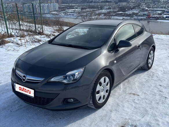 2012 Opel Astra GTC J Рестайлинг, серый, 1200000 рублей - вид 2
