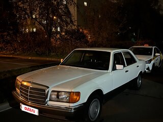1987 Mercedes-Benz S-Класс 420 II (W126) Рестайлинг, белый, 840000 рублей, вид 2