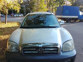 2002 Hyundai Santa Fe I, серый, 550000 рублей, вид 2