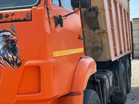 2012 КамАЗ 6520, оранжевый, 1500000 рублей, вид 4