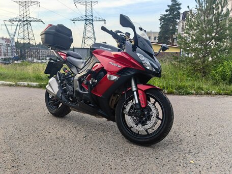 2015 Kawasaki Z 1000SX, красный, 730000 рублей, вид 5