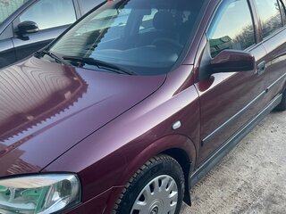 2003 Opel Astra Classic G, красный, 385000 рублей, вид 1