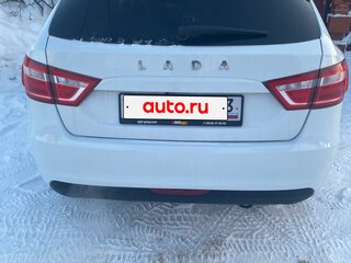 2020 Lada (ВАЗ) Vesta SW I, белый, 1100000 рублей, вид 3
