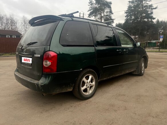 2002 Mazda MPV II (LW), зелёный, 360000 рублей - вид 7