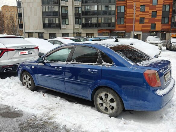 2008 Chevrolet Lacetti I, синий, 295000 рублей - вид 4