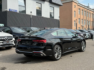 2023 Audi A5 Sportback 40 TFSI II (F5) Рестайлинг, чёрный, 4640000 рублей, вид 4