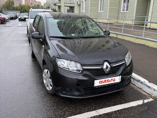 2014 Renault Logan II, чёрный, 410000 рублей, вид 2
