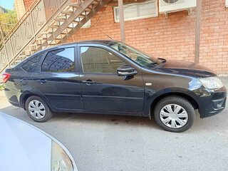 2014 Lada (ВАЗ) Granta I, чёрный, 550000 рублей, вид 3