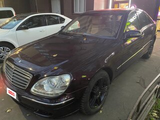 2002 Mercedes-Benz S-Класс 500 IV (W220) Рестайлинг, фиолетовый, 450000 рублей, вид 3