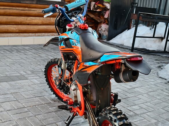 2024 Kayo Evolution YX140EM, красный, 75000 рублей - вид 11