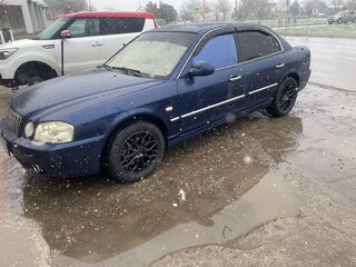 2004 Kia Magentis I Рестайлинг, синий, 550000 рублей, вид 2