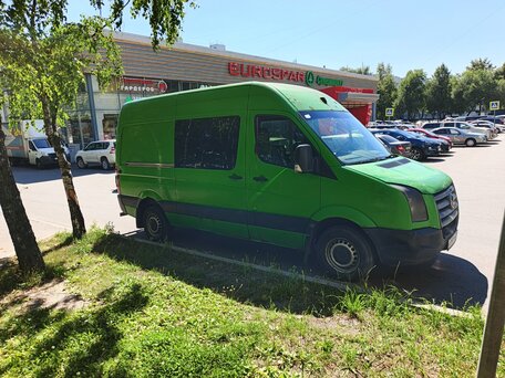 2009 Volkswagen Crafter, зелёный, 1400000 рублей, вид 5