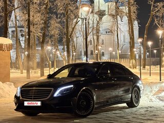 2014 Mercedes-Benz S-Класс 500 Long VI (W222, C217), чёрный, 3050000 рублей, вид 1