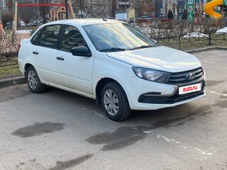 2020 Lada (ВАЗ) Granta I Рестайлинг, белый, 455000 рублей, вид 2
