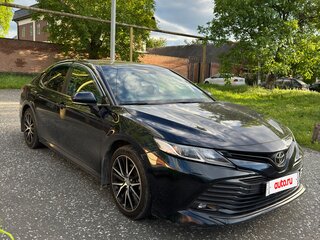 2019 Toyota Camry VIII (XV70), синий, 2210000 рублей, вид 2