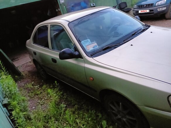 2005 Hyundai Accent ТагАЗ II, бежевый