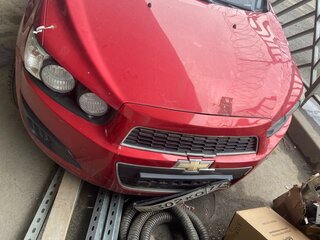 2012 Chevrolet Aveo II, красный, 303000 рублей, вид 5