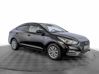 2019 Hyundai Solaris II, чёрный, 1220000 рублей, вид 3