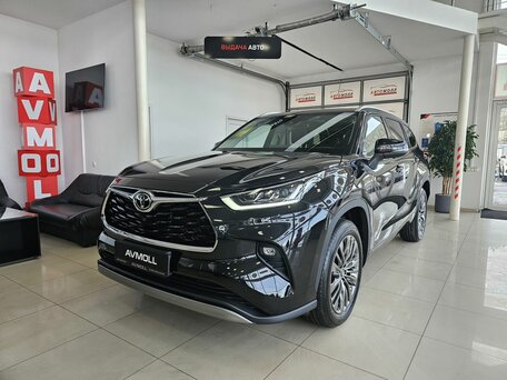 2026 Toyota Highlander IV (XU70), чёрный, 5680000 рублей, вид 2