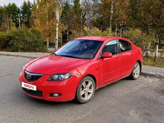2006 Mazda 3 I (BK) Рестайлинг, красный, 310000 рублей, вид 1