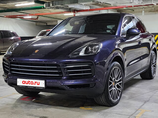 2019 Porsche Cayenne III, фиолетовый, 6190000 рублей, вид 2