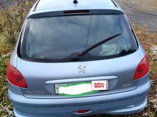 2004 Peugeot 206, серый, 155000 рублей, вид 3