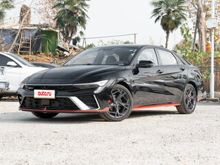 2025 Hyundai Elantra VII (CN7) Рестайлинг, чёрный, 2203000 рублей, вид 2