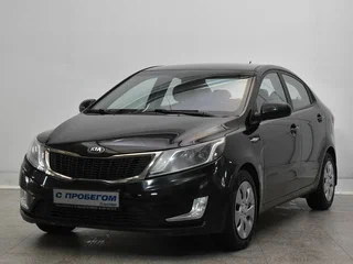 2014 Kia Rio 4-speed III, чёрный, 895000 рублей, вид 1