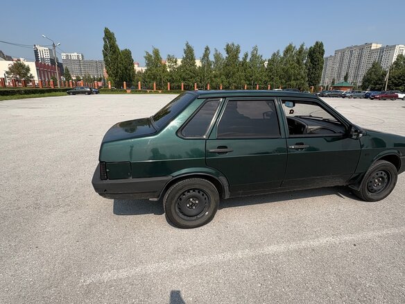 2003 Lada (ВАЗ) 21099, зелёный, 250000 рублей - вид 5