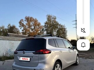 2012 Opel Zafira C, серебристый, 820000 рублей, вид 3