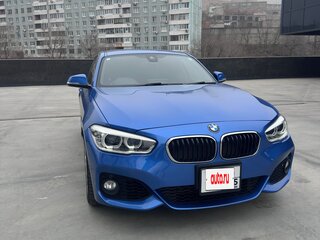 2016 BMW 1 серии 118i II (F20/F21) Рестайлинг, синий, 1350000 рублей, вид 2
