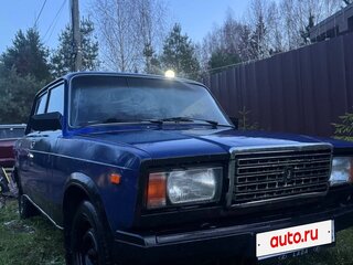 2003 Lada (ВАЗ) 2107, синий, 70000 рублей, вид 3