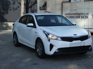 2021 Kia Rio IV Рестайлинг, белый, 1390000 рублей, вид 2