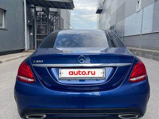 2016 Mercedes-Benz C-Класс 180 IV (W205), синий, 2750000 рублей, вид 3