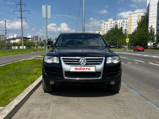 2008 Volkswagen Touareg I Рестайлинг, чёрный, 1300000 рублей, вид 3