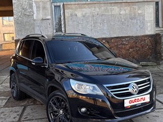 2011 Volkswagen Tiguan I, чёрный, 1295000 рублей, вид 2