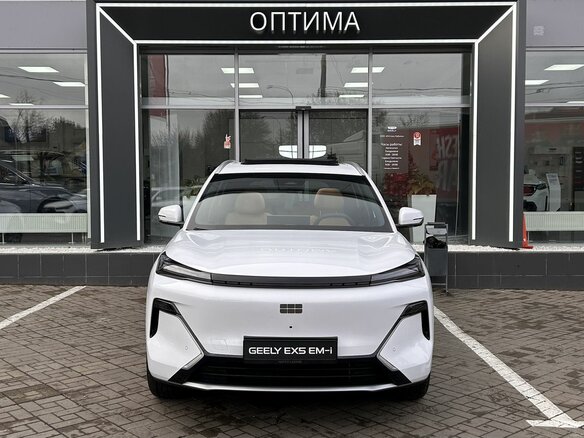 2026 Geely EX5 Гибрид EM-i, белый, 3974990 рублей - вид 1