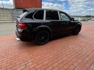 2007 Porsche Cayenne S I Рестайлинг (957), зелёный, 930000 рублей, вид 3
