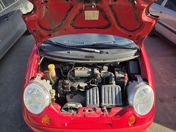 2007 Daewoo Matiz I Рестайлинг, красный, 150000 рублей - вид 7