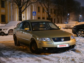 2001 Volkswagen Passat B5 Рестайлинг, золотистый, 475000 рублей, вид 1