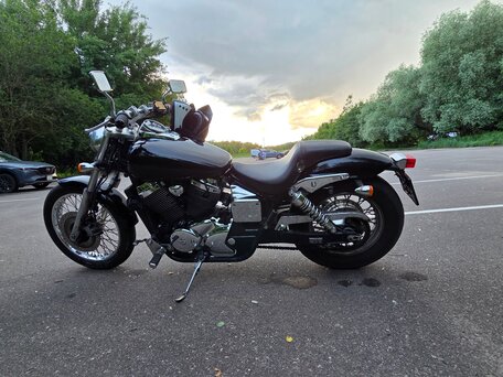 2000 Honda Shadow 400, чёрный, 260000 рублей, вид 1
