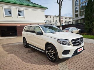 2017 Mercedes-Benz GLS 500 I (X166), белый, 3450000 рублей, вид 2