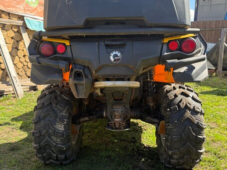 2013 BRP Can-Am Outlander MAX 500, жёлтый, 650000 рублей, вид 4