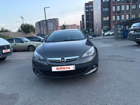 2014 Opel Astra GTC J Рестайлинг, серый - вид 1