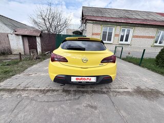 2013 Opel Astra GTC J Рестайлинг, жёлтый, 610000 рублей, вид 5