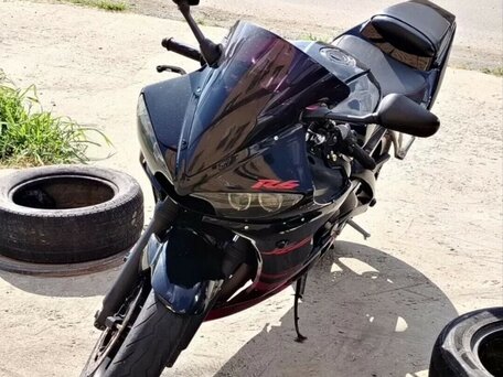 2004 Yamaha YZF-R6, чёрный, 420000 рублей, вид 2