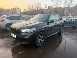 2021 BMW X5 40d IV (G05/G18), чёрный, 9980000 рублей, вид 2